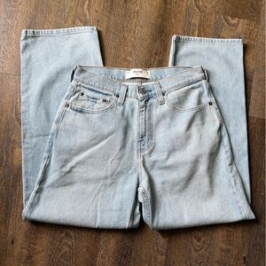 Hollister Baggy Blue Jeans, Men’s 28x30 Light Wash